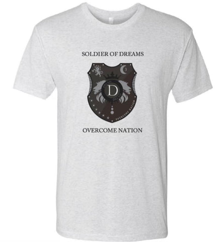 "Soldier of Dreams" Unisex T-Shirt Heather Gray